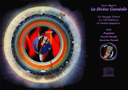 La page d'accueil du site consacr par l'Unesco  La Divine Comdie de Dante illustre par le peintre russe Vladimir Liagatchev